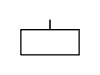 Tubo c/ 1 aleta 40 x 90 x 1,8 mm